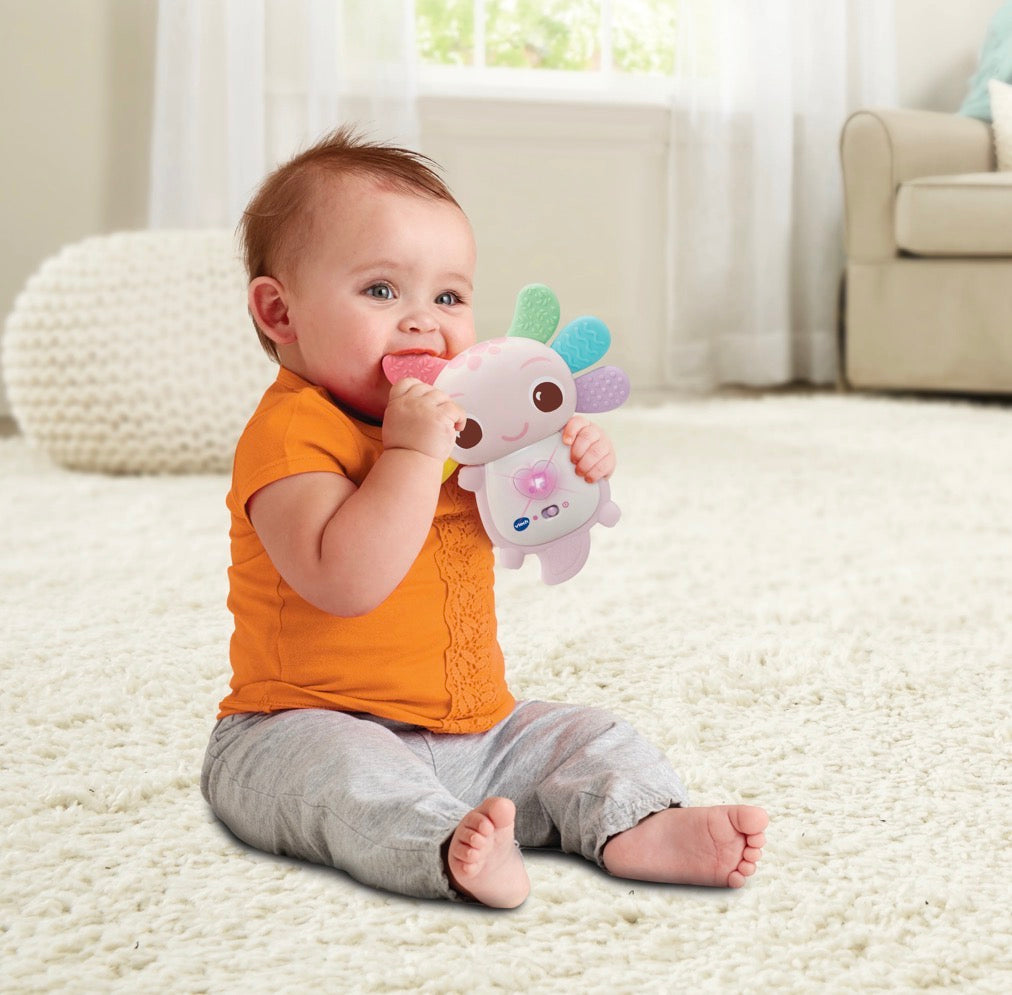 VTECH RAINBOW AXOLOTL TEETHER PINK