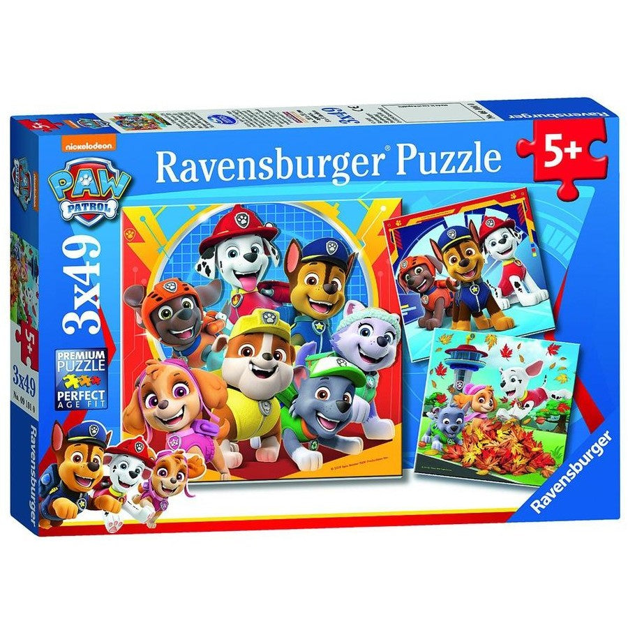 PUZZLE 3X49PC PAW PATROL JUST YELP HELP