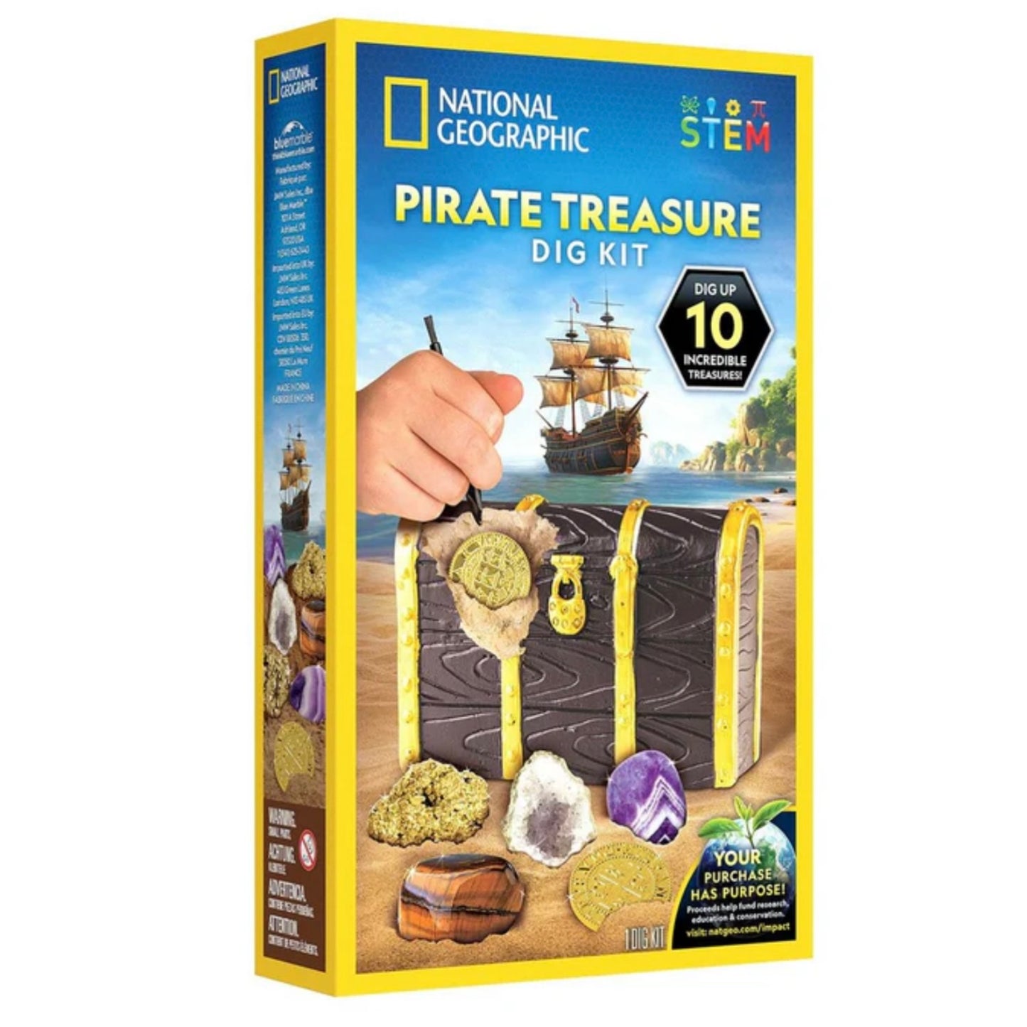NG PIRATE TREASURE DIG KIT