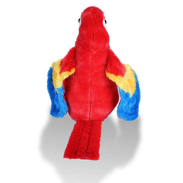 WILD PLUSH MACAW SCARLET