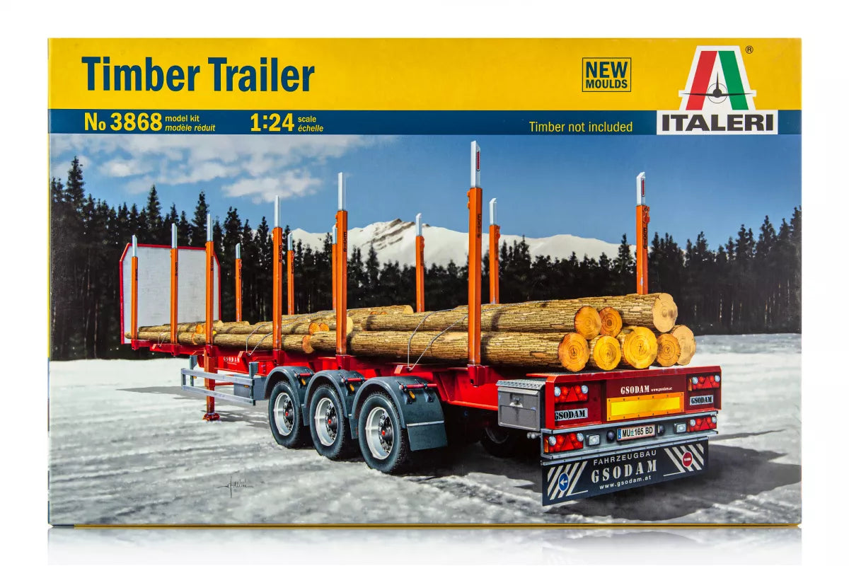 Italeri 1/24 Timber Trailer