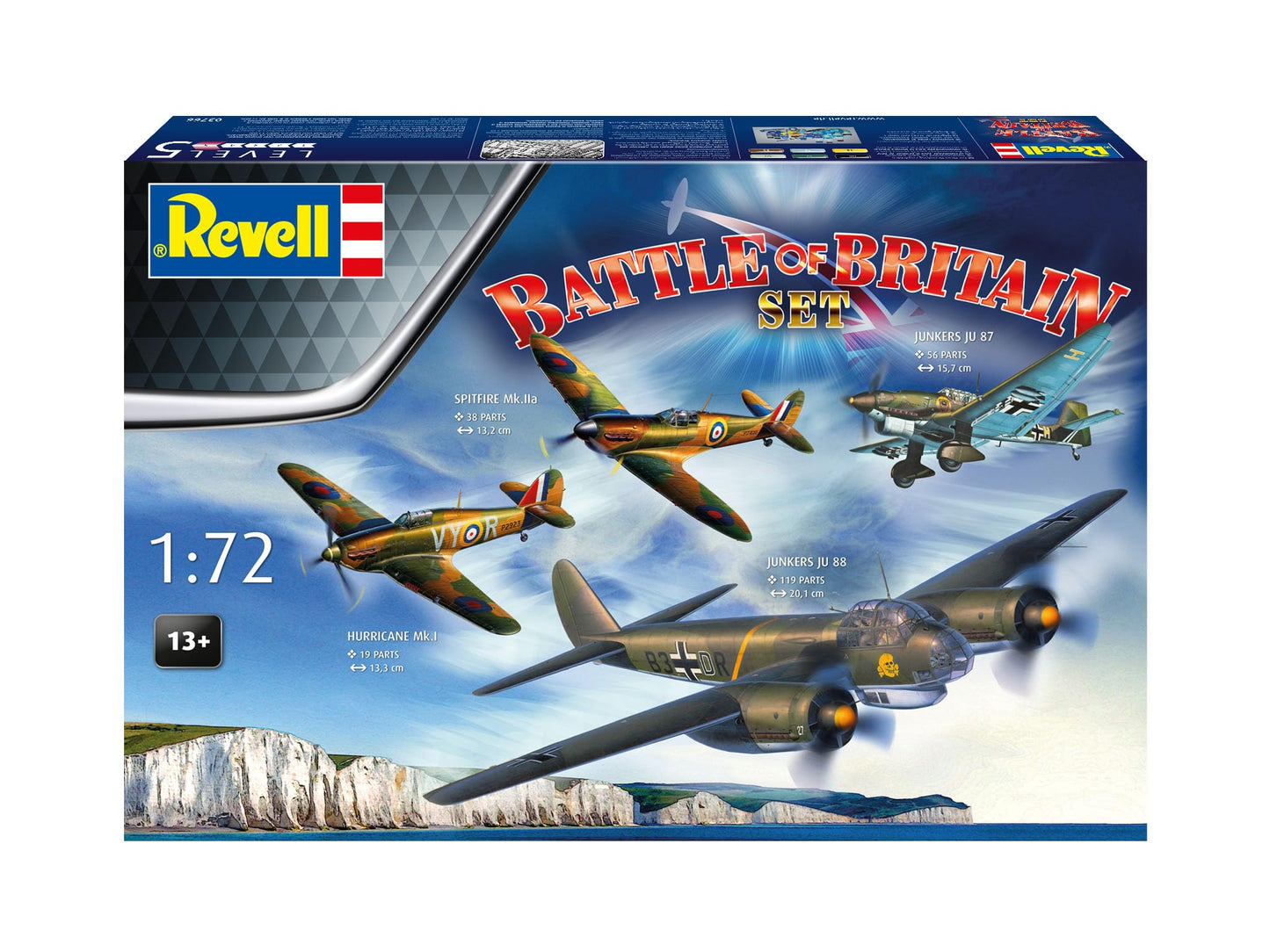 REVELL 1:72 SET BATTLE OF BRITAIN 65TH A