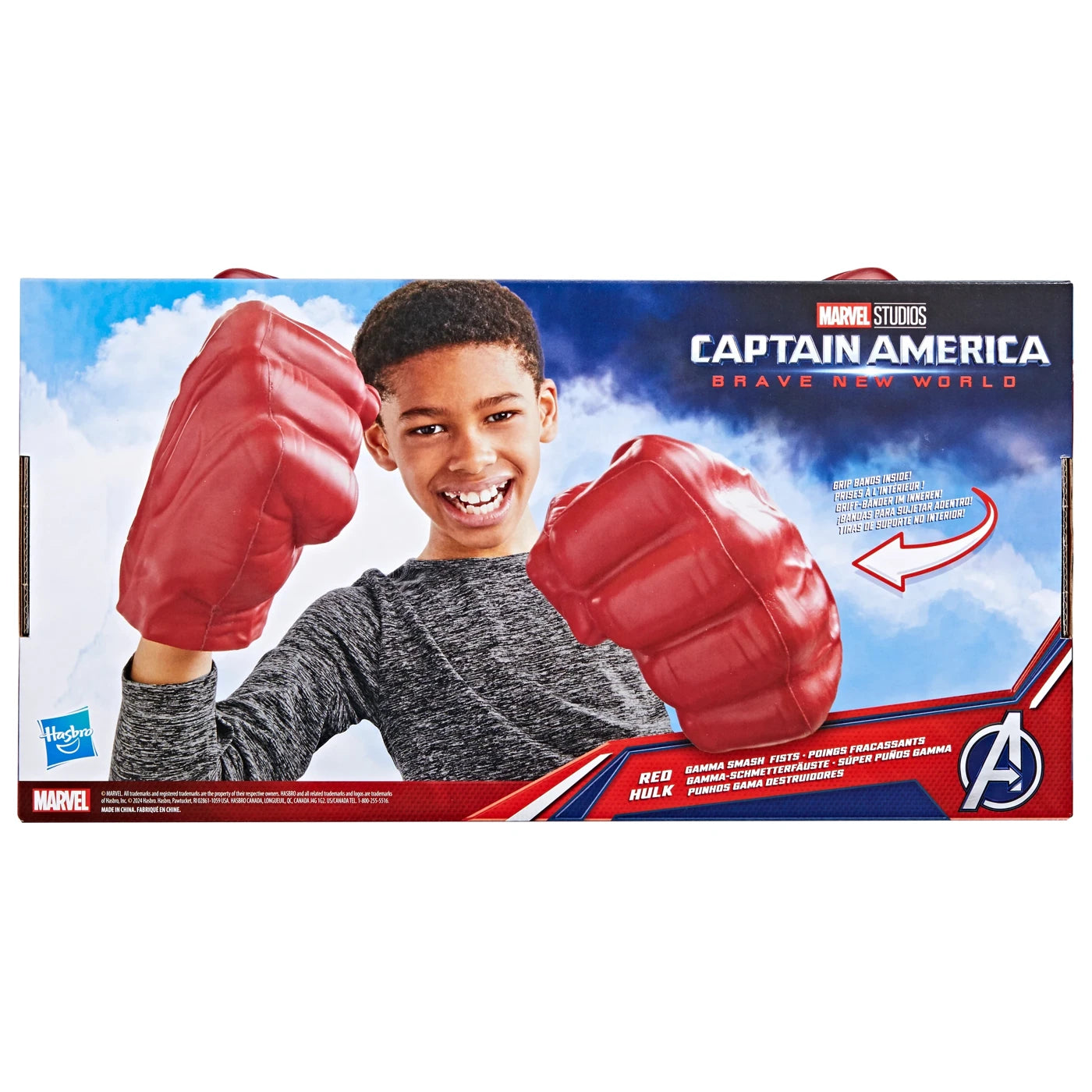 MARVEL CAPTAIN AMERICA RED HULK FISTS