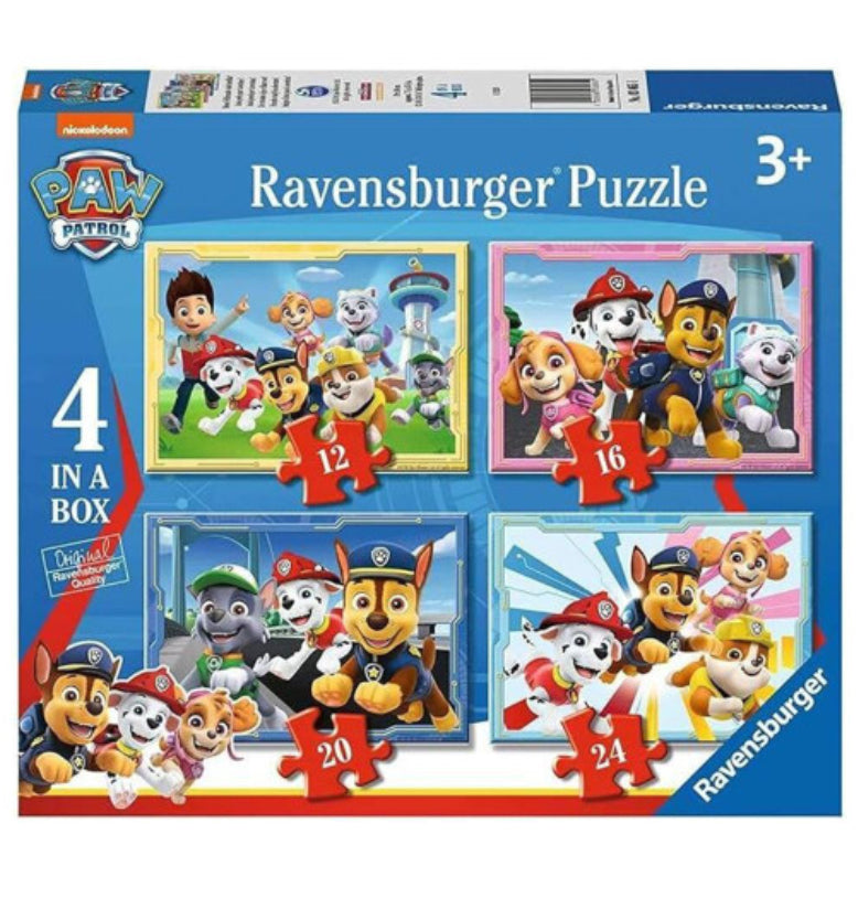 PUZZLE 4 IN A BOX PAW PATROL ADVENTURE