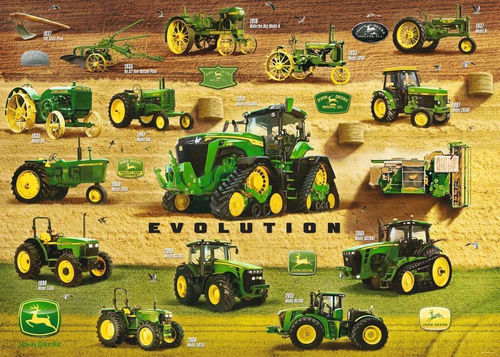 PUZZLE 1000PC JOHN DEERE LEGACY NEW