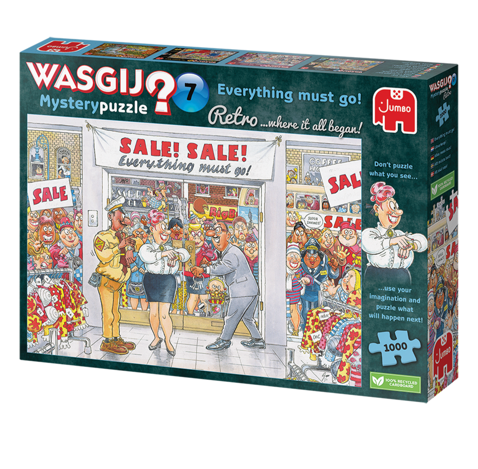 PUZZLE WASGIJ #7 MYSTERY EVERYTHING MUST