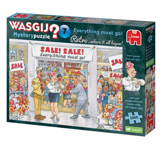PUZZLE WASGIJ #7 MYSTERY EVERYTHING MUST