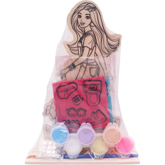 PAINT & DECORATE YOUR OWN WOOD BARBIE