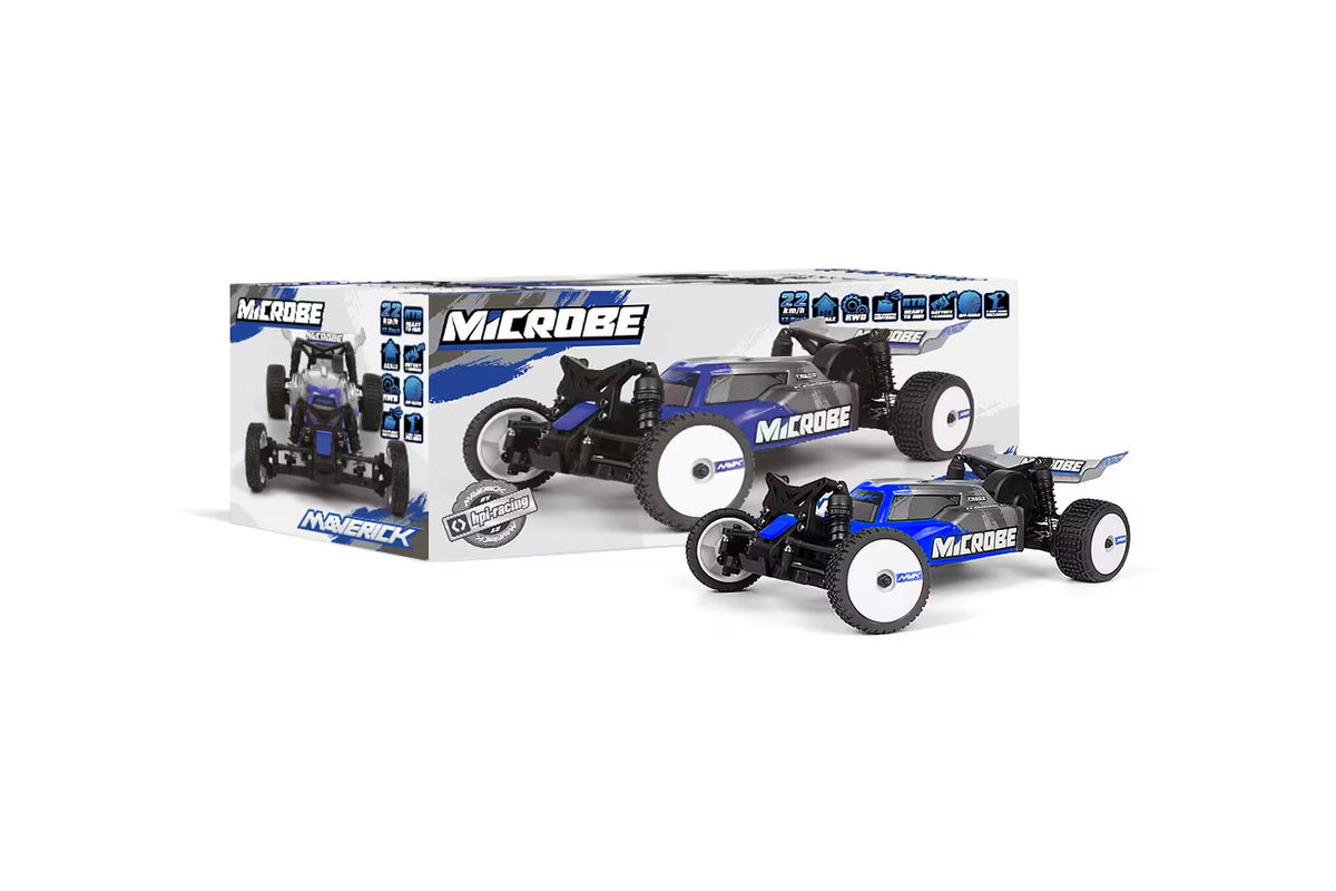 R/C MAVERICK 1/24 MICROBE BUGGY BLUE
