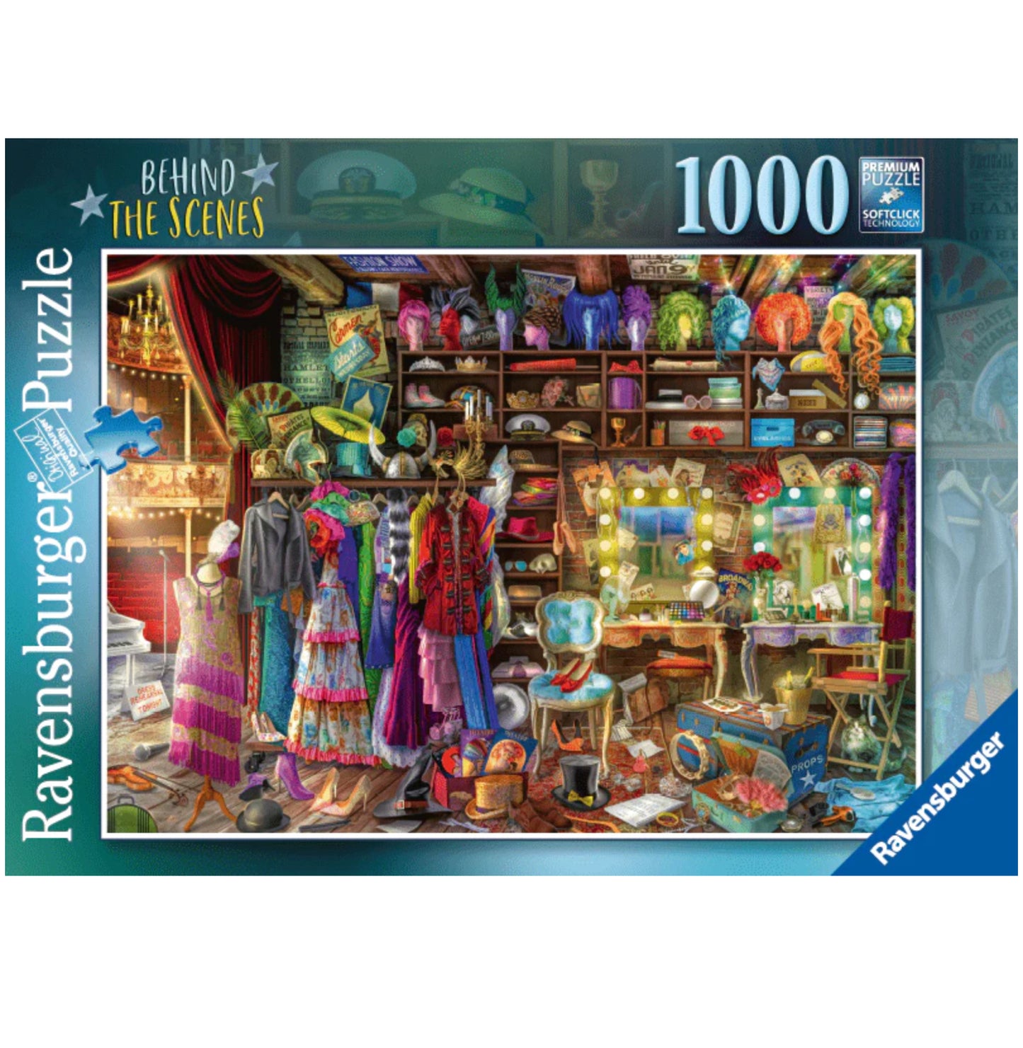 PUZZLE 1000PC BEHIND THE SCENES NEW