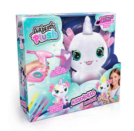 AIR BRUSH PLUSH AXOLOTI