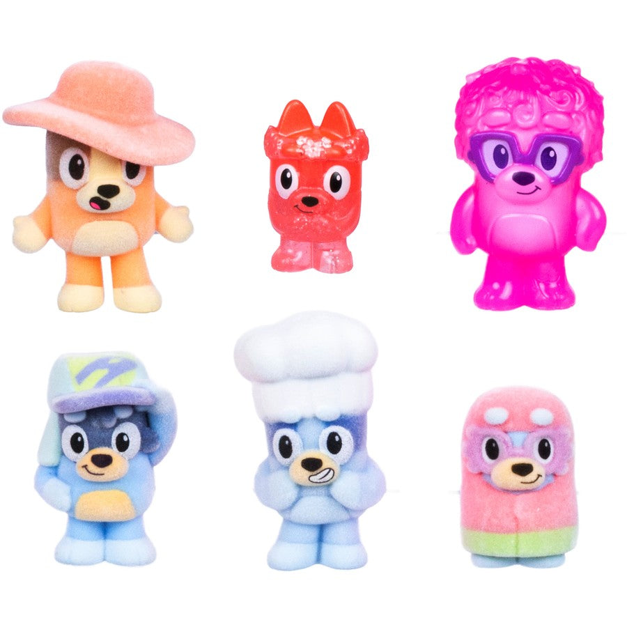 BLUEY S15 FUZZIES FRIENDS & FAMILY PK