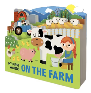 BOOK CHUNKY MY 1ST WORDS ON THE FARM