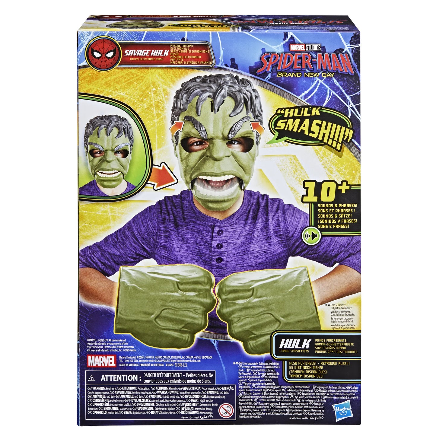 SPD SAVAGE HULK TALKN ELECT MASK