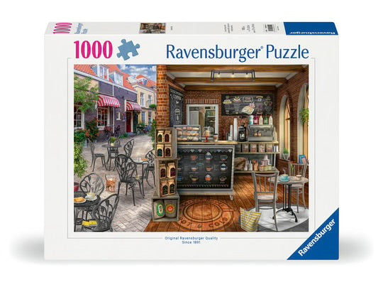 PUZZLE 1000PC QUAINT CAFE