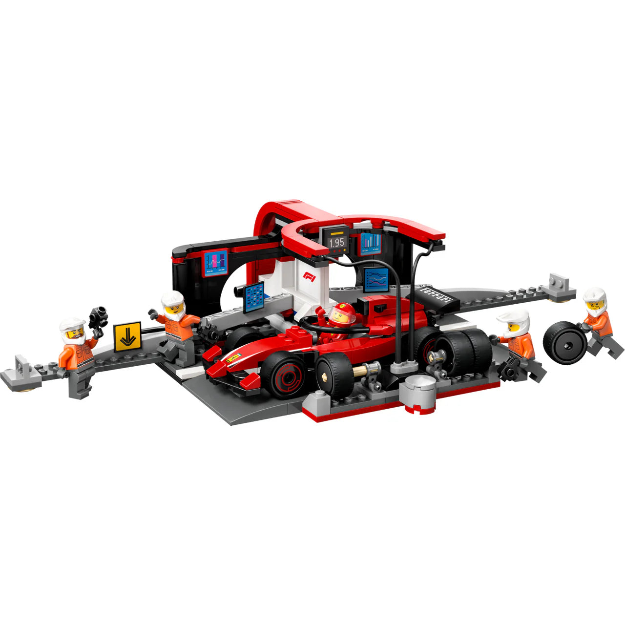 LEGO 60443 CITY F1 PIT CREW W FERRARI