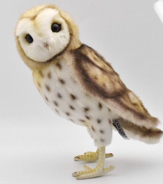 HANSA PLUSH BARN OWL 27CM