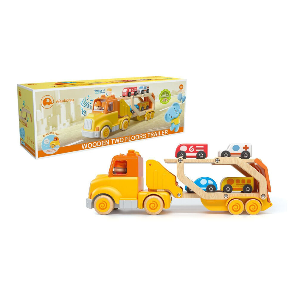 WOODEN L&S CAR CARRIER