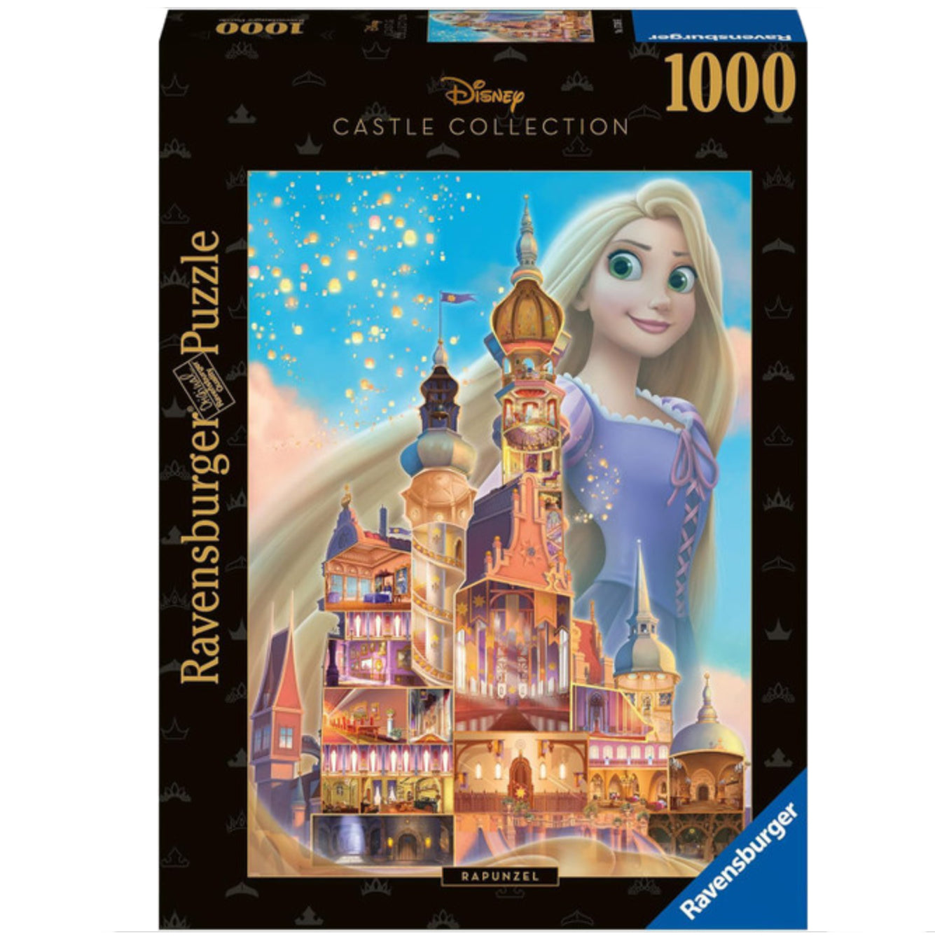 PUZZLE 1000PC DISNEY CASTLE RAPUNZEL