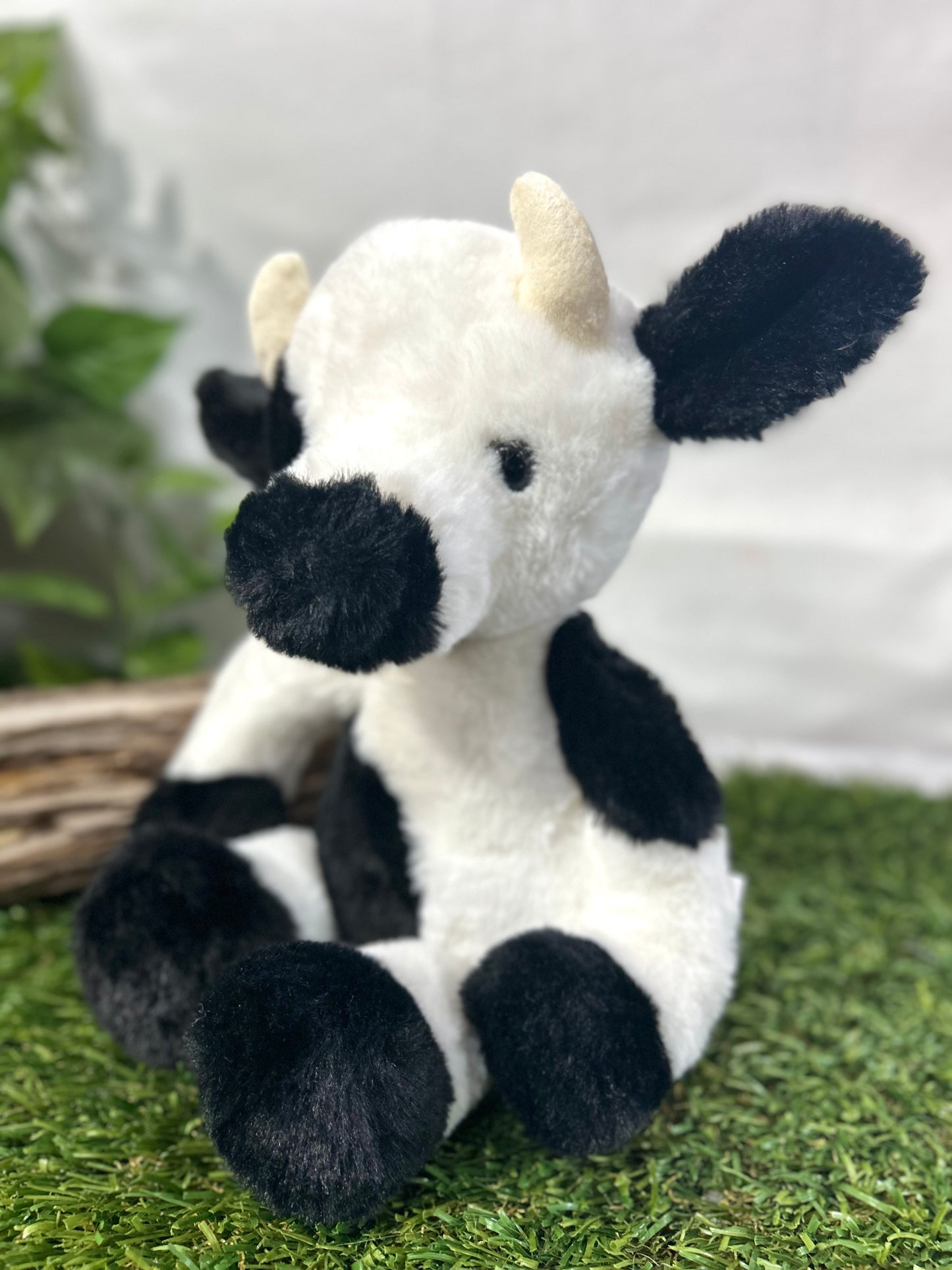 CB BEAR & ME BUTTERCUP BLK & WHT COW M