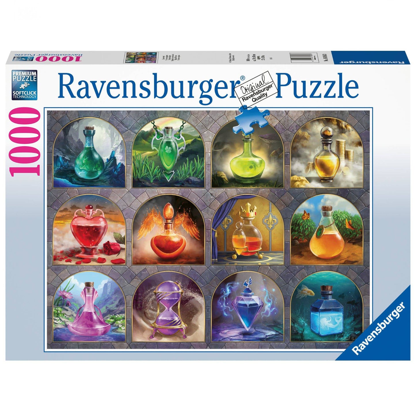 PUZZLE 1000PC MAGICAL POTIONS NEW