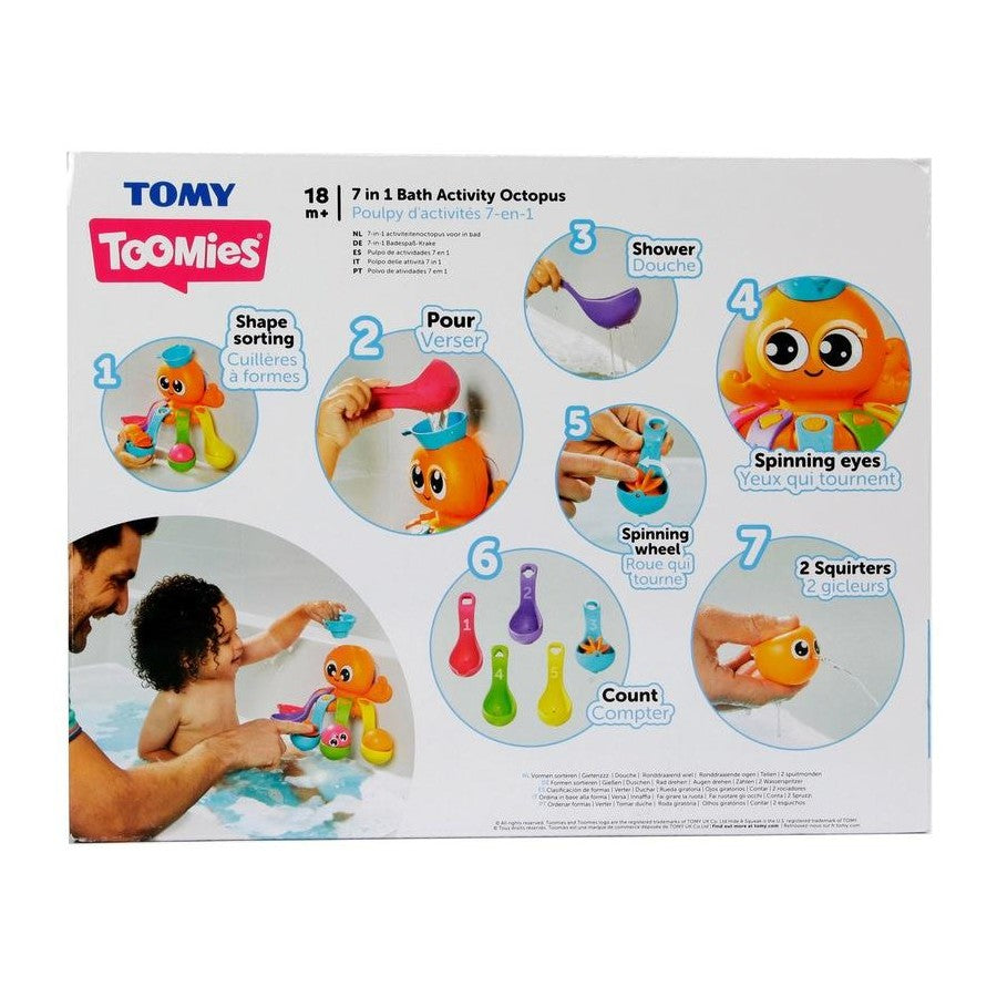 TOMY 7 IN 1 BATH ACTIVITY OCTOPUS