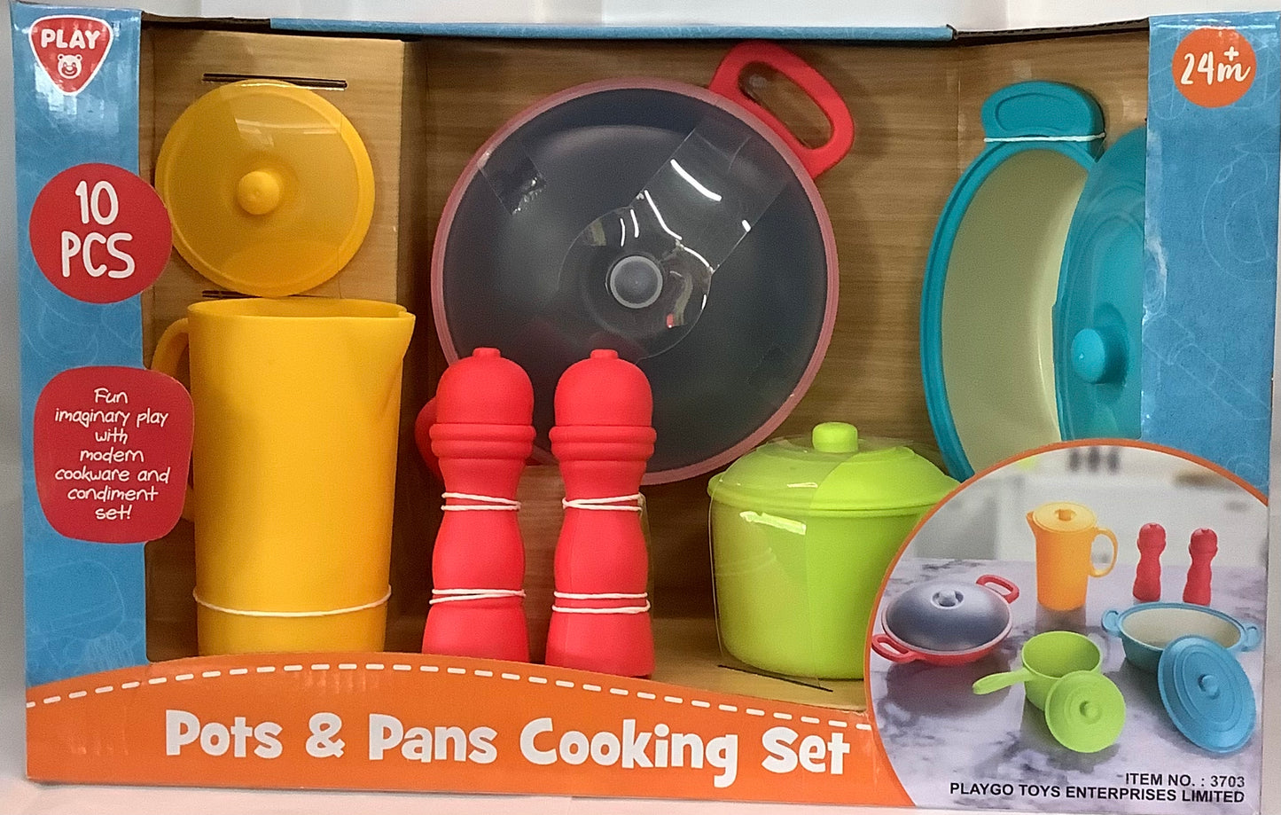 Playgo Pots & Pans Cooking Set