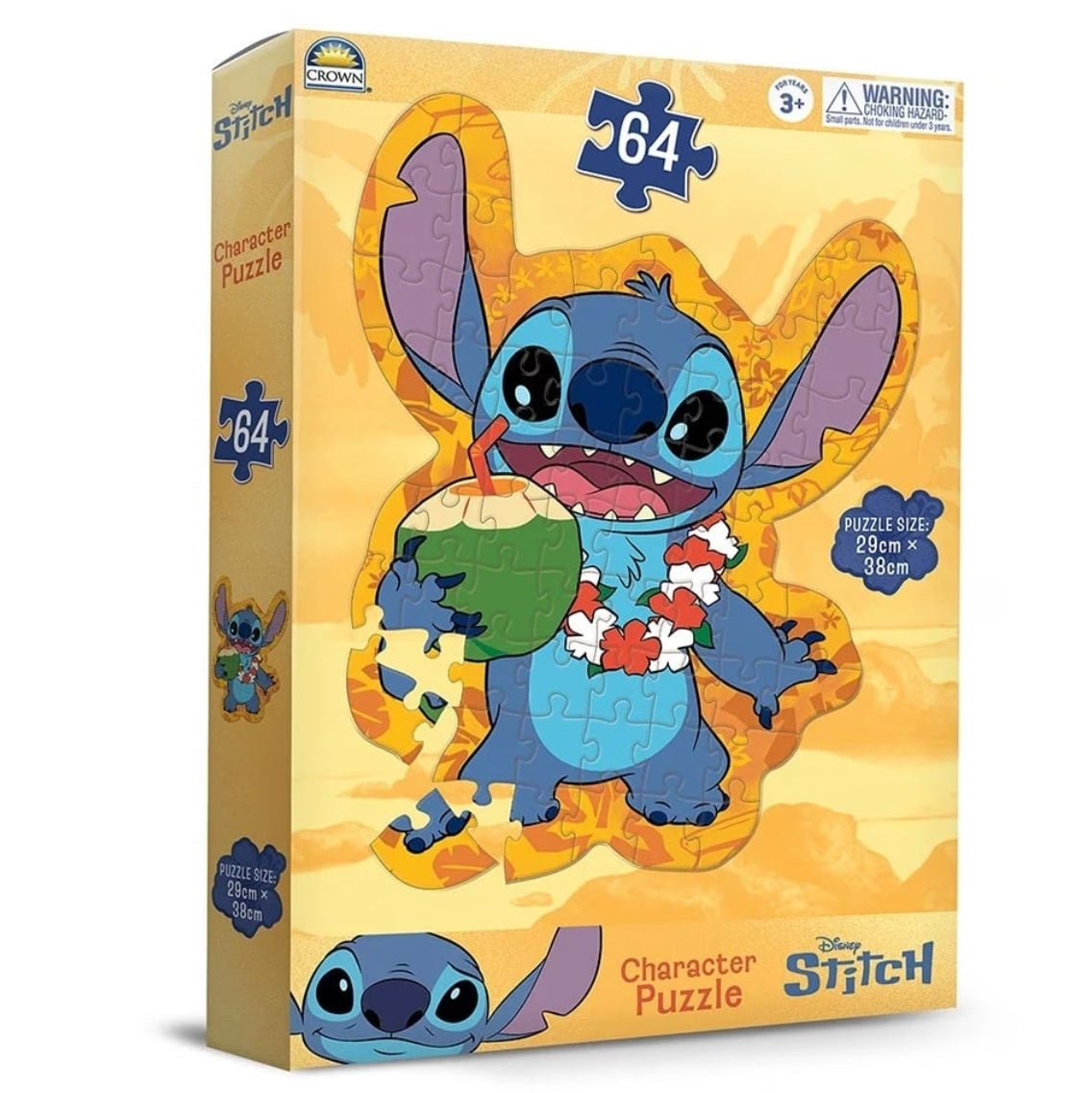 PUZZLE 64PC STITCH CHARACTER PUZZLE