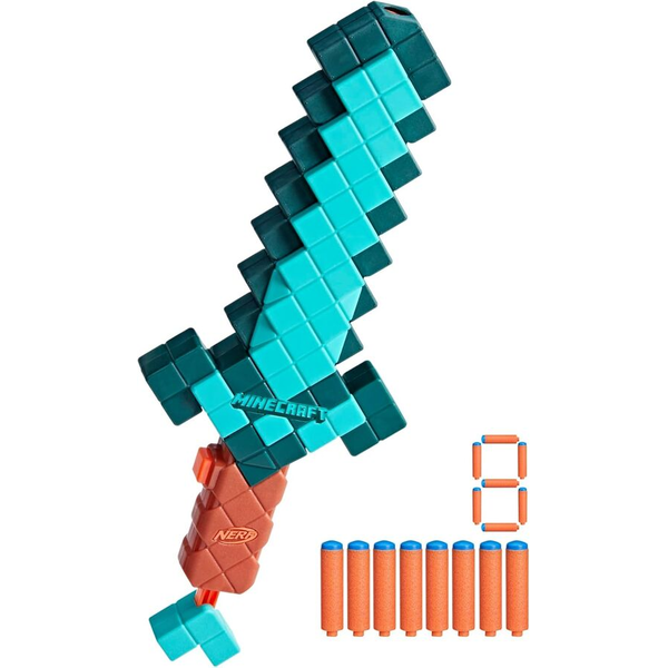 NERF MINECRAFT DIAMOND SWORD