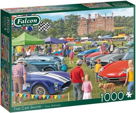 PUZZLE 1000PC THE CAR SHOW