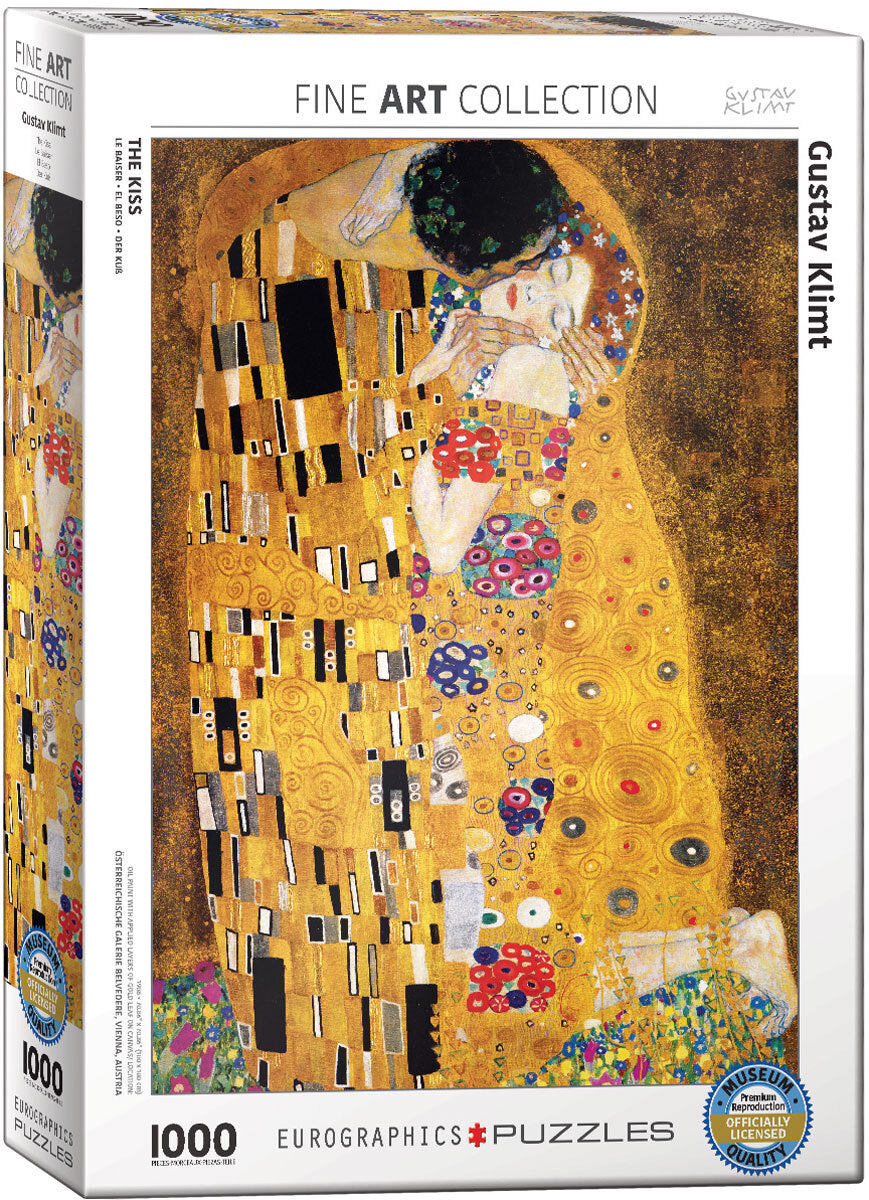 PUZZLE 1000PC GUSTAV KLIMT THE KISS