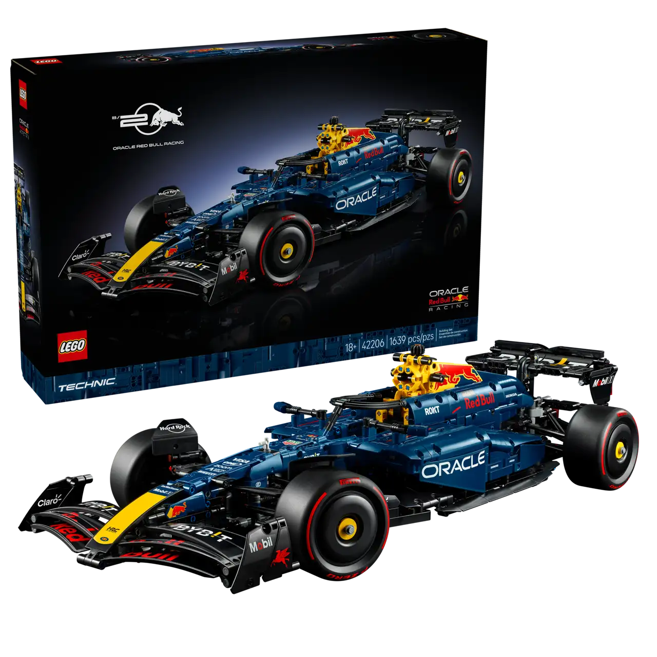 LEGO 42206 TECHNIC ORACLE REDBULL F1 CAR