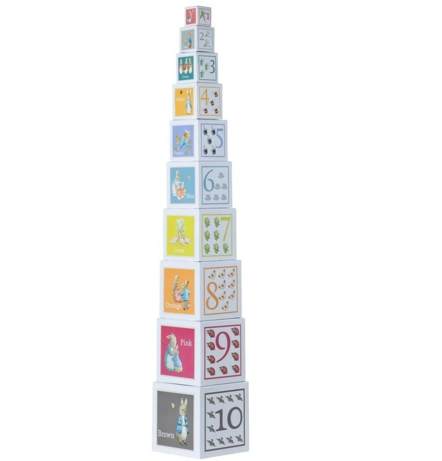 PETER RABBIT STACKABLE LEARNING BLOCKS