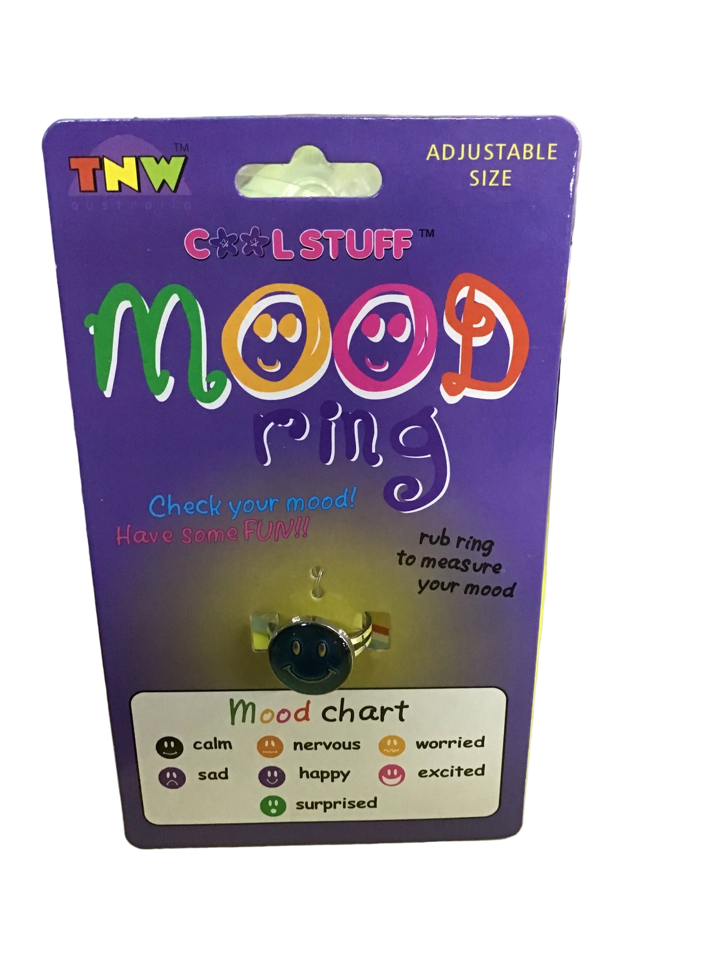 MOOD RING SMILEY FACE