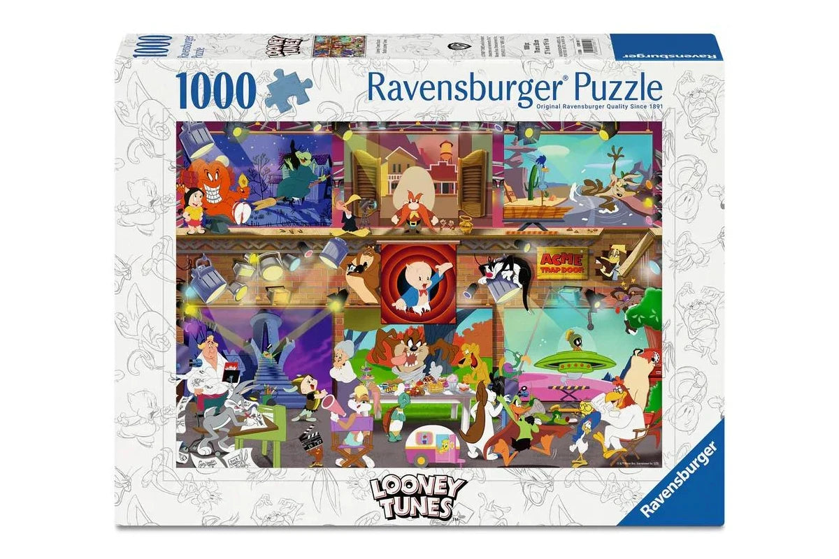 PUZZLE 1000PC LOONEY TUNES STUDIO