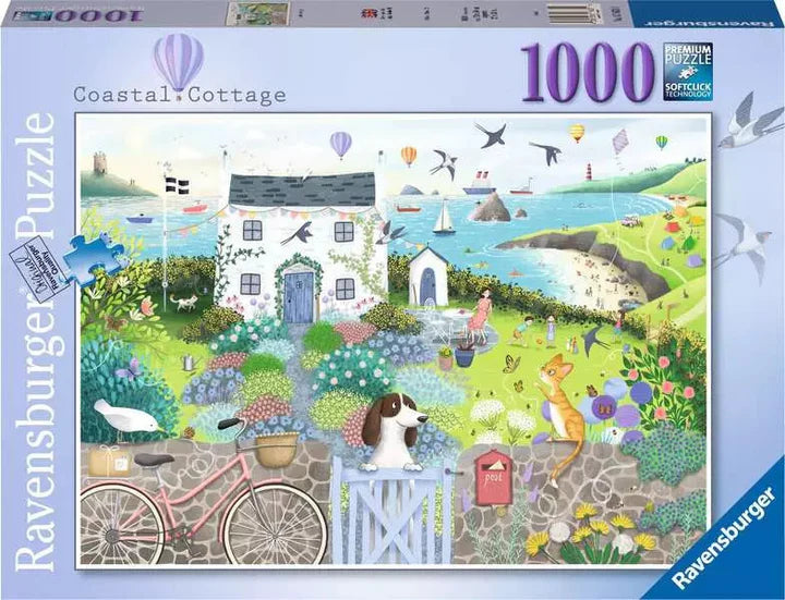 PUZZLE 1000PC COASTAL COTTAGE NEW