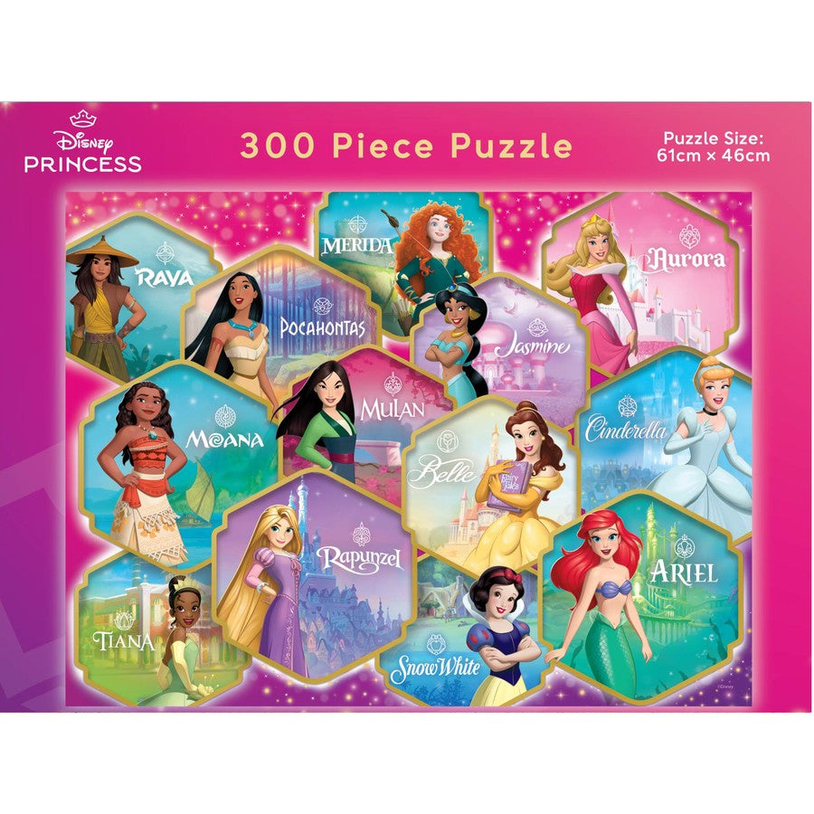PUZZLE 300PC DISNEY PRINCESS