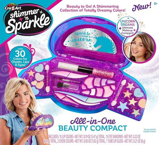 SHIMMER & SPARKLE ALL IN 1 BEAUTY COMPAC
