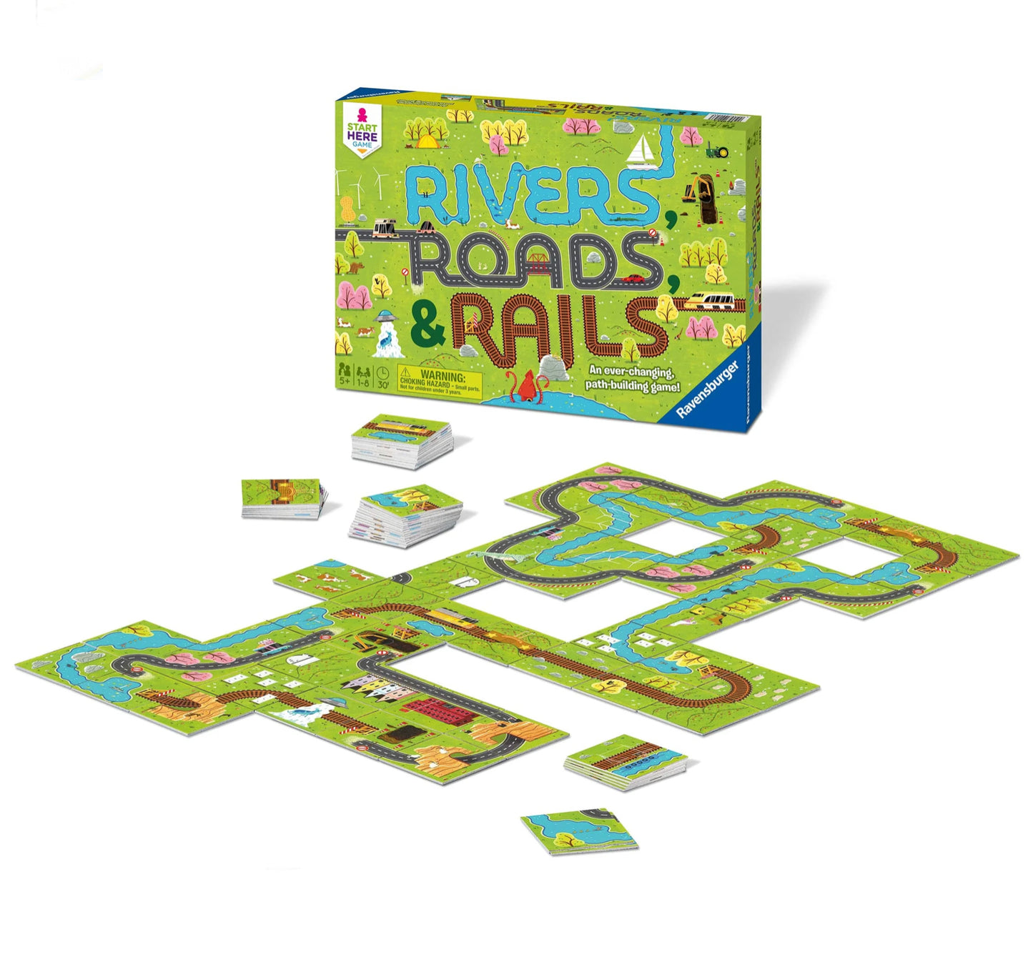 GAME RIVERS, ROADS & RAILS