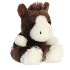 PLUSH PALM PALS CLYDESDALE HORSE