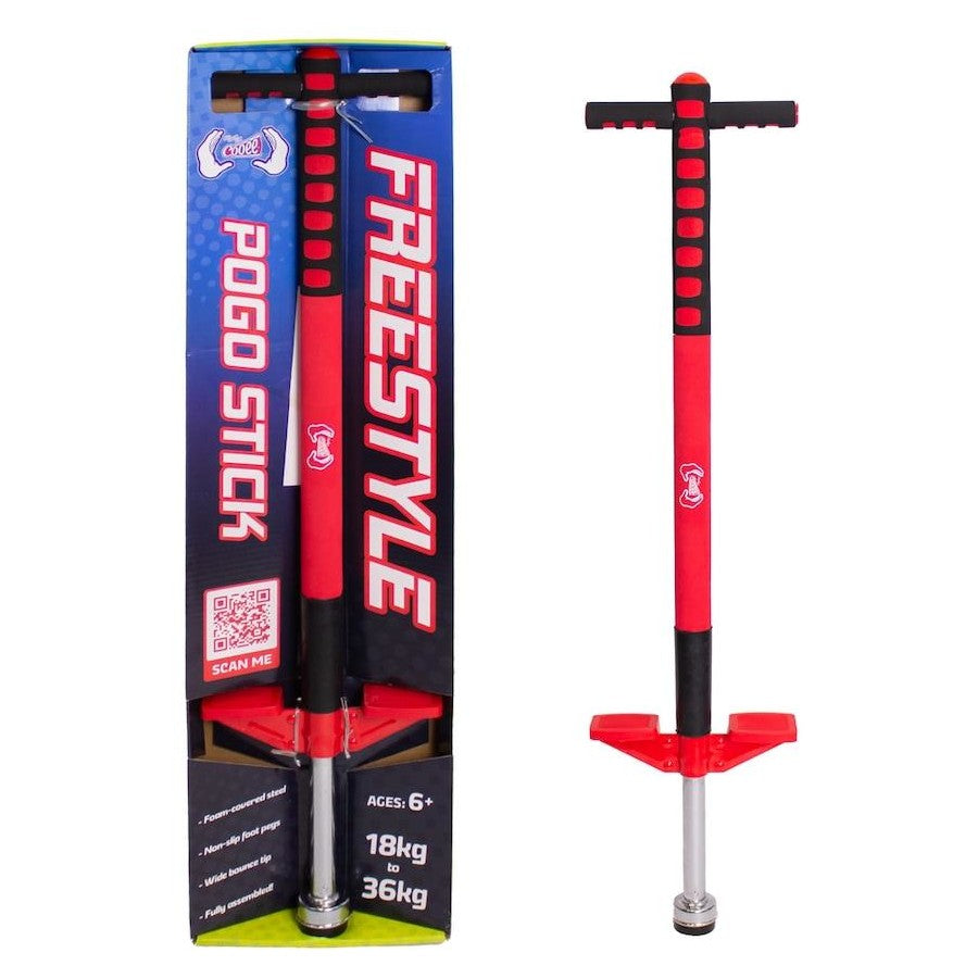 FREESTYLE POGO STICK RED/BLACK