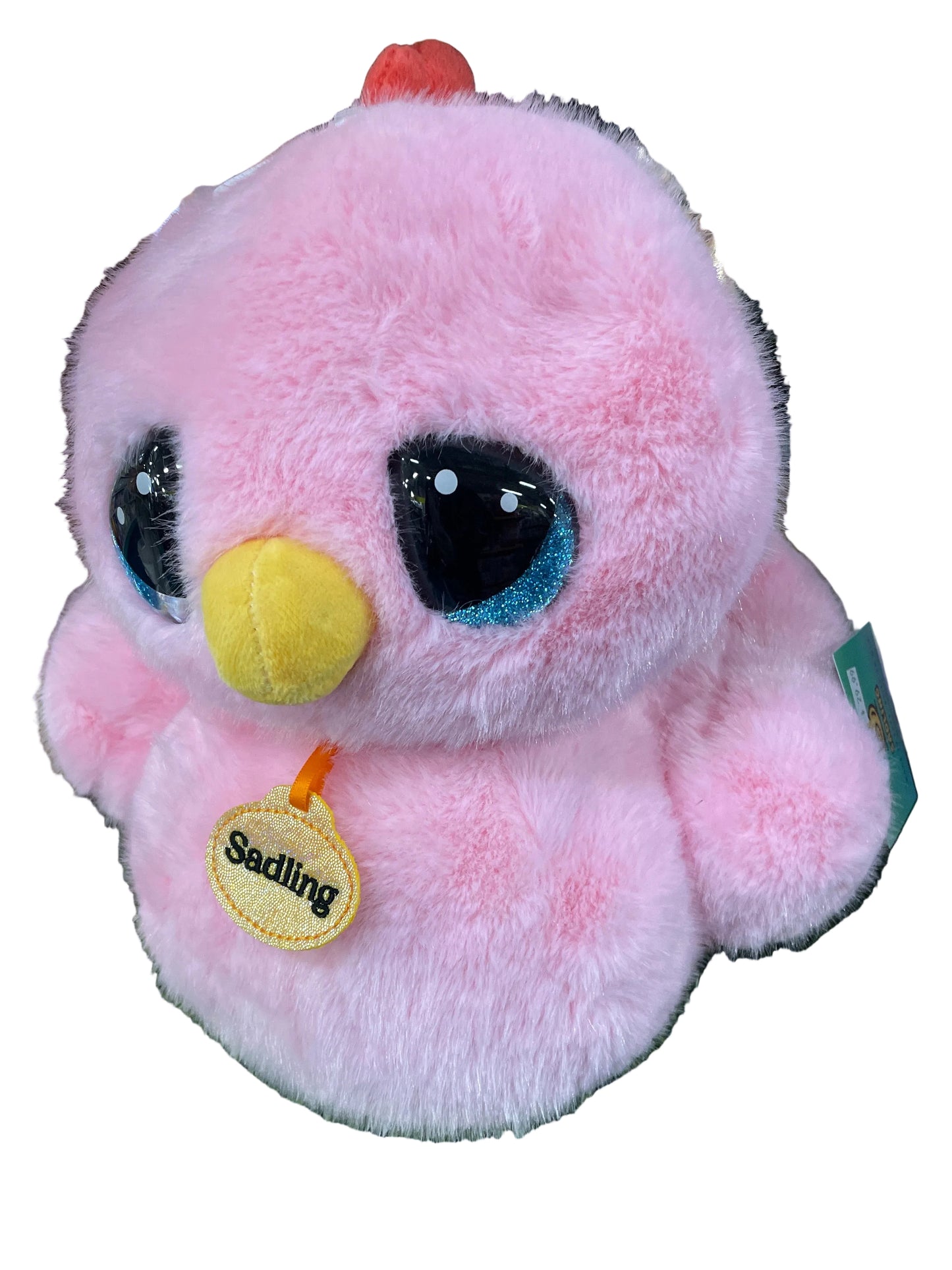 PLUSH SADLING PINK DUCKLING 28CM TOOTSIE