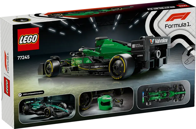 LEGO 77245 SPEED ASTON MARTIN ARAMCO F1