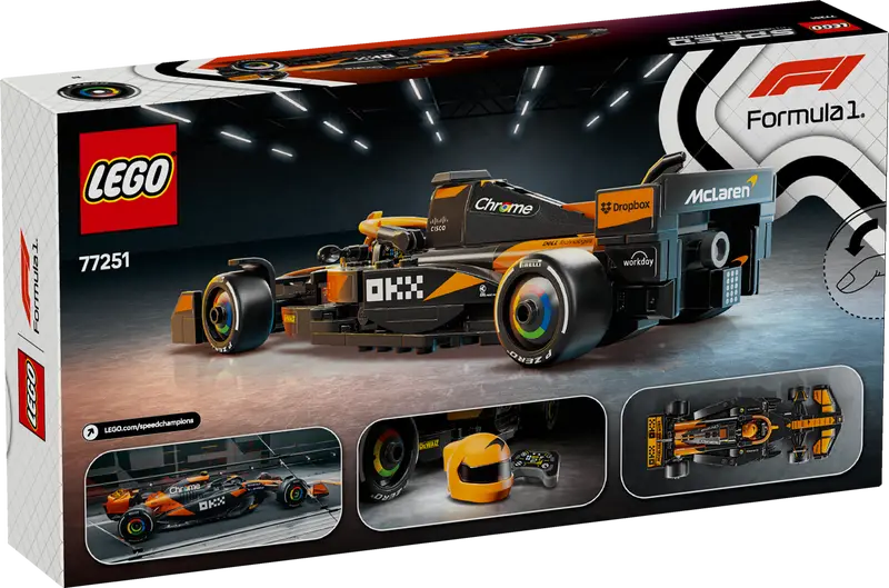 LEGO 77251 SPEED MCLAREN MCL38 F1 CAR