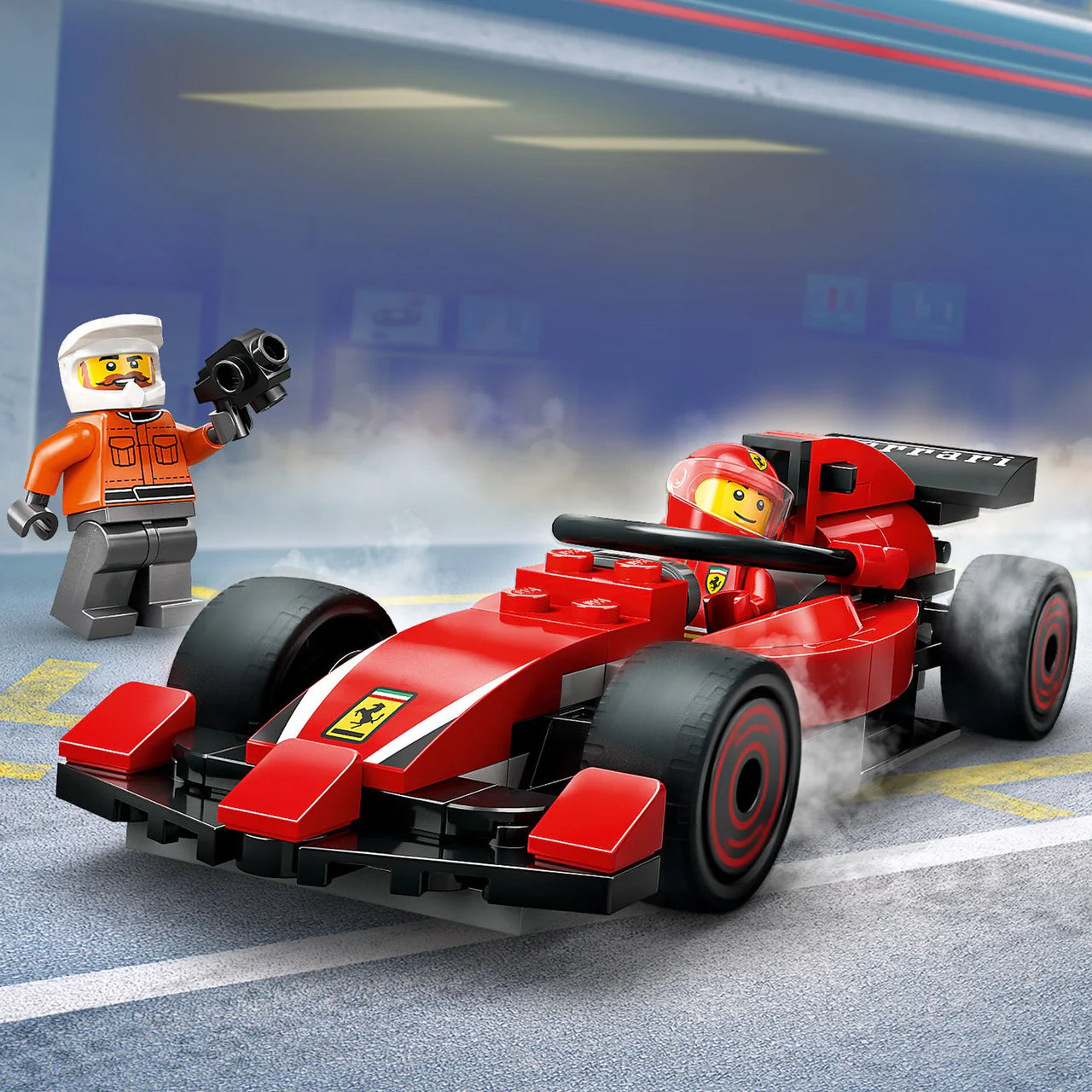 LEGO 60443 CITY F1 PIT CREW W FERRARI