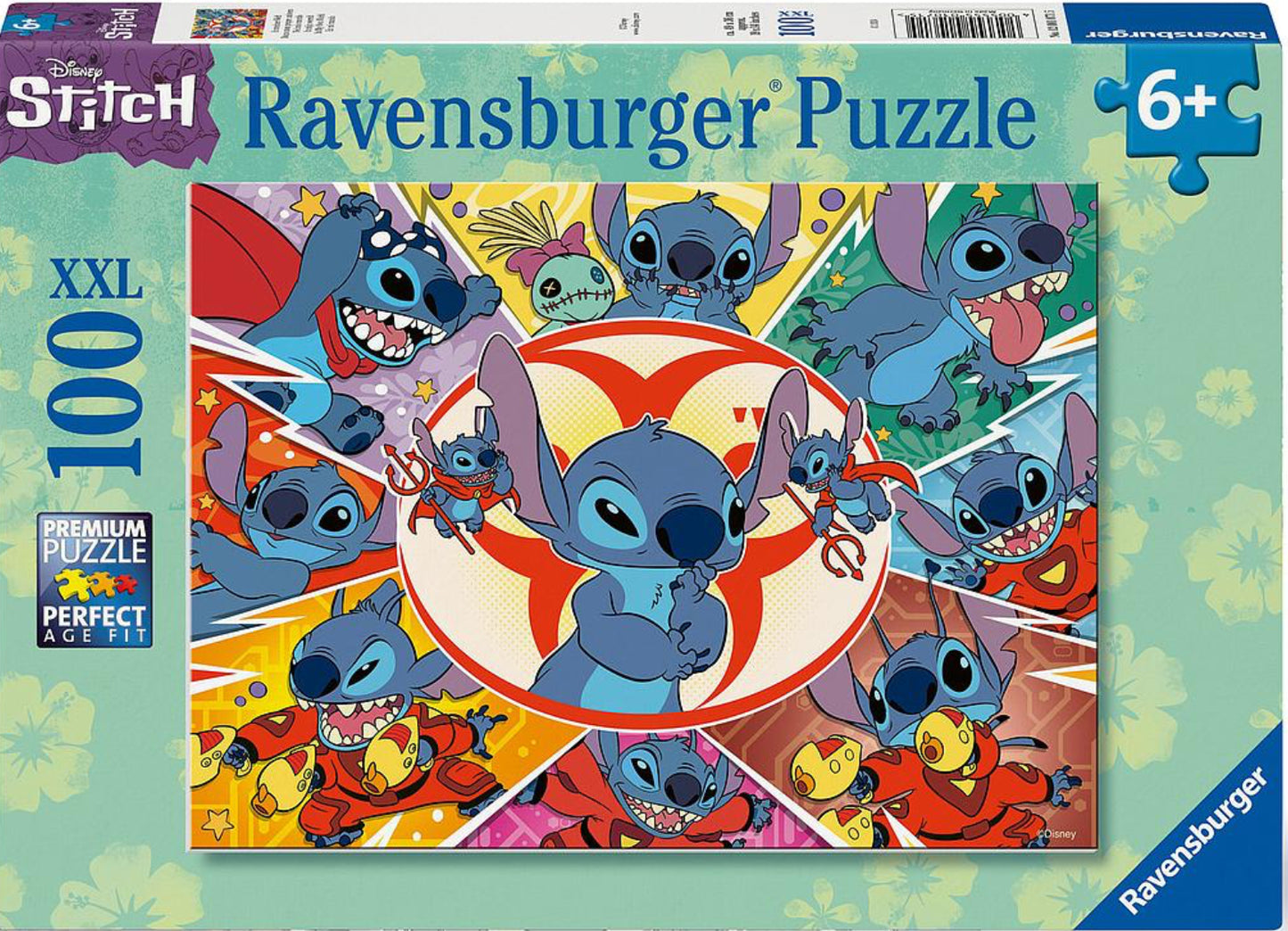 PUZZLE 100PC DISNEY STITCH