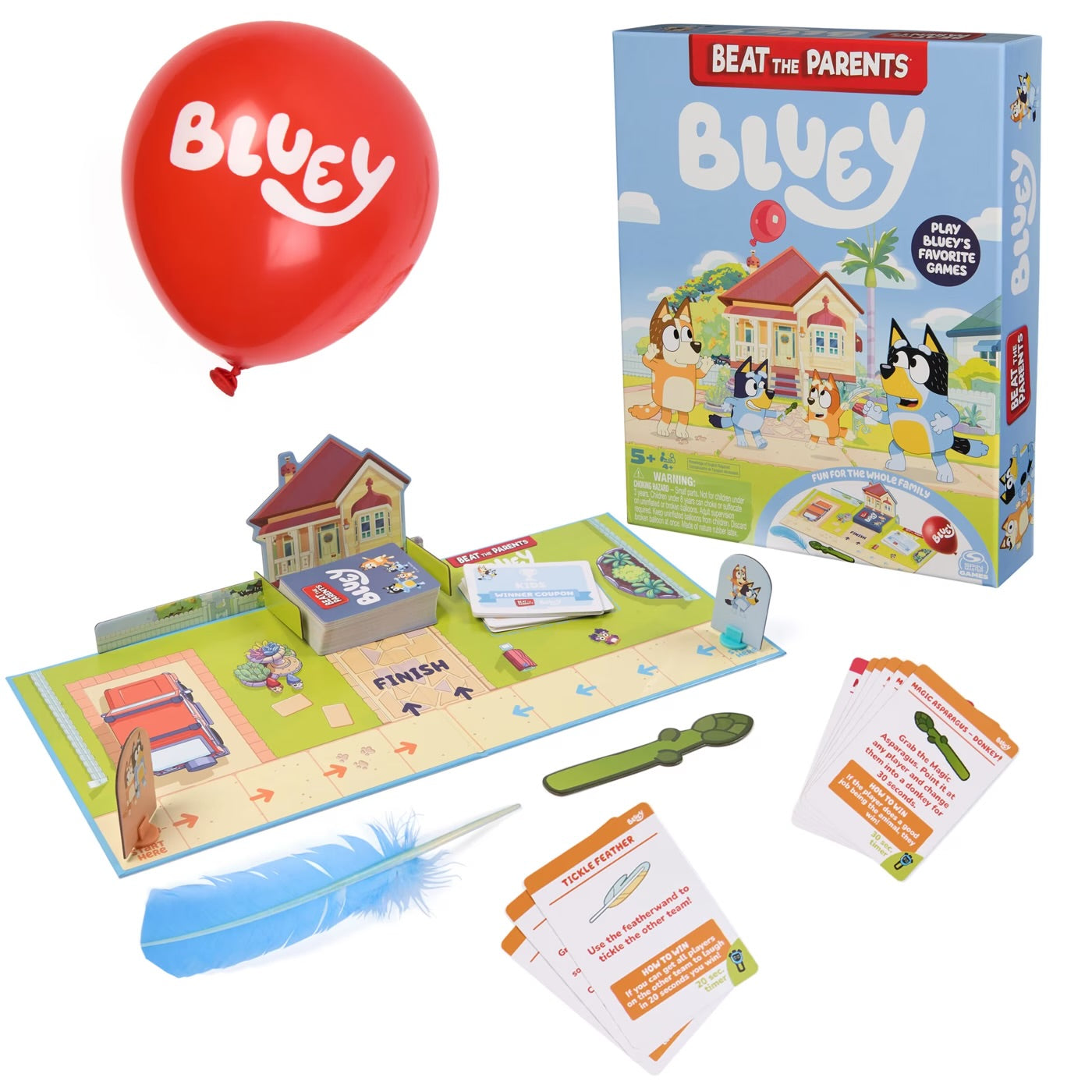 GAME BEAT THE PARENTS BLUEY