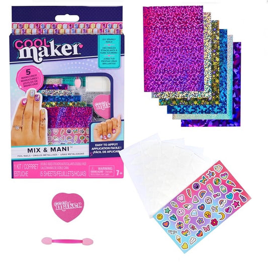 COOL MAKER MIX & MANI HOLIDAY FOIL NAILS