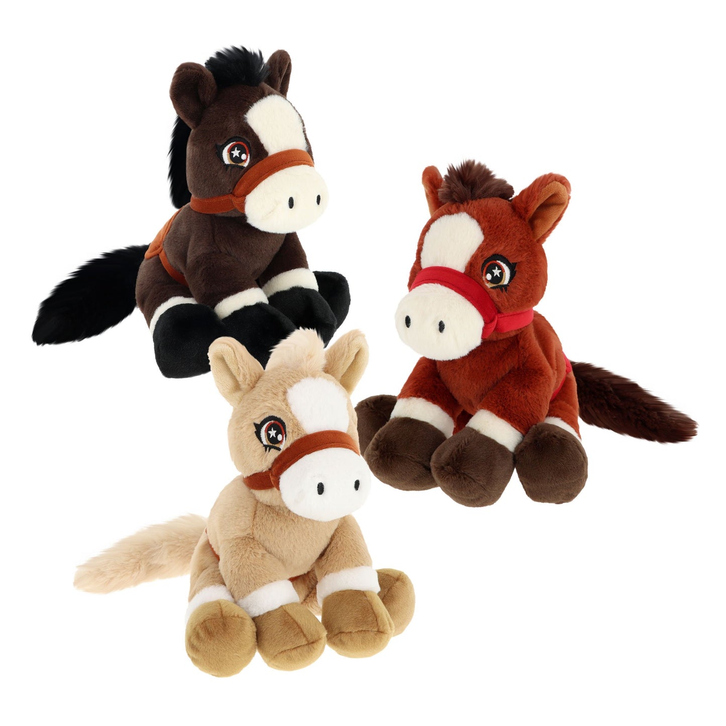 PLUSH KEELECO PONYTAILS AST 22CM