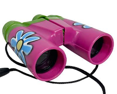 BINOCULARS GIRLY GIRL FLOWER